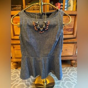 Banana Republic peplum top size 2